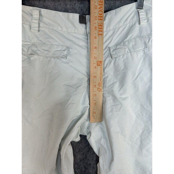 Burton Women’s Size Medium Ivory/Tan Water Resistant Ski Snowboarding Pants - Picture 9 of 12